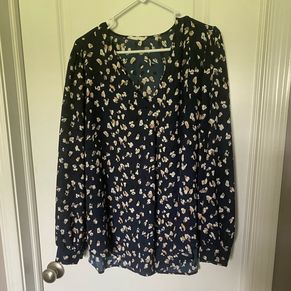Business Casual Leopard Top from Stitch Fix